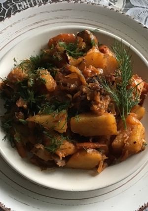 "Солянка" на пательні