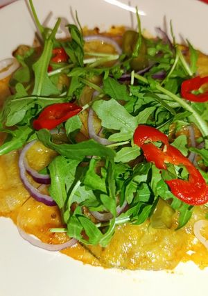 Міні піца з телятиною