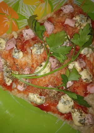 Мгновенная пицца с основой из хлеба шоти