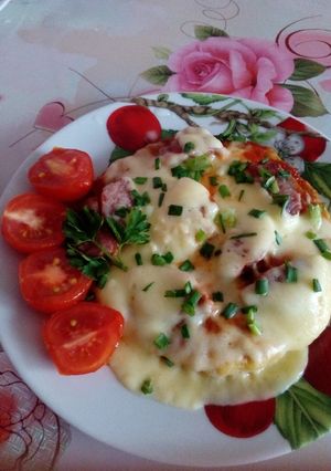 Міні піца на сковороді