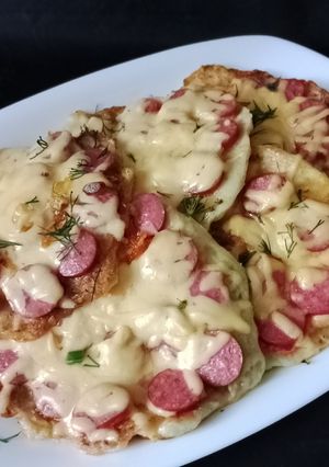 Міні-піца з кабачків