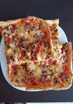 Любимый рецепт пиццы