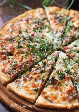 Полезная пицца