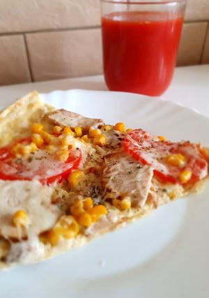 ПП піца на лаваші