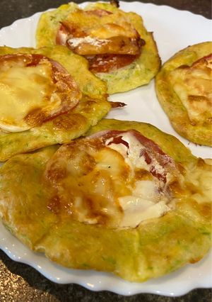 Міні-піци для діток з кабачка