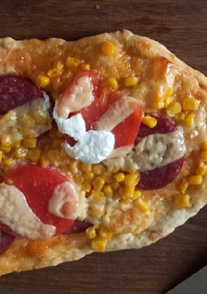 Піца , тонке тісто