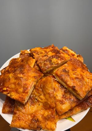 Піца з кисломолочного сиру