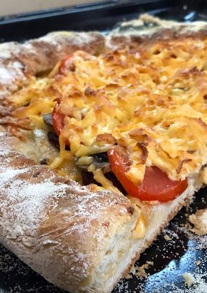 Піца з бортиками