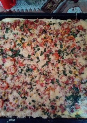 Піца з кукурудзою