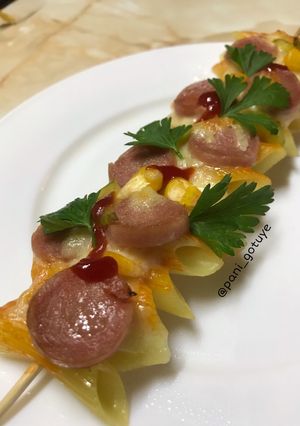 Піца з макарон