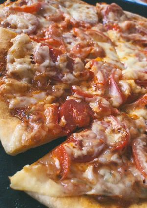 Піца на бездріжджовому тісті