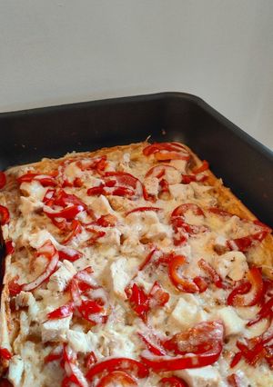 Піца на рідкому тісті