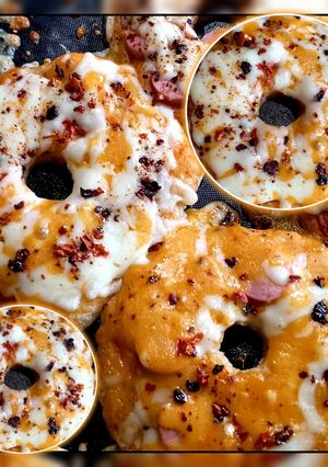 Піца порційна у вигляді пончиків