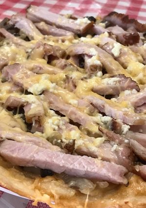 Піца на швидкоруч на сковороді