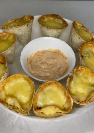 Піца ріжок з тортильї