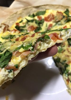 Сирна піца на лаваші