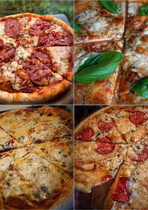 Смачна тоненька піца