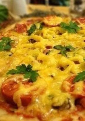 Рецепт тонкой итальянской пиццы