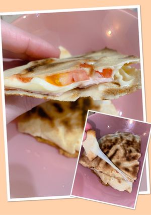 Смажена піта-піца