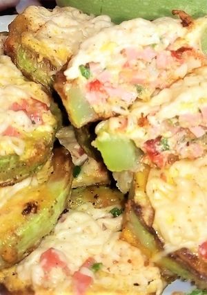 Рецепт мини пиццы из кабачка