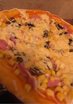 Тонкая пицца как в пиццерии