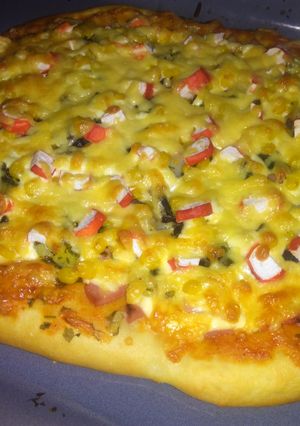 Тоненькая пицца