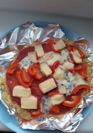 Сырная пицца без теста