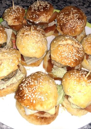 Мини бургеры