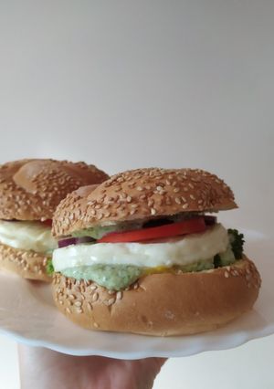 Сирний бургер