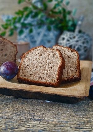 Банановий кекс з горіхами