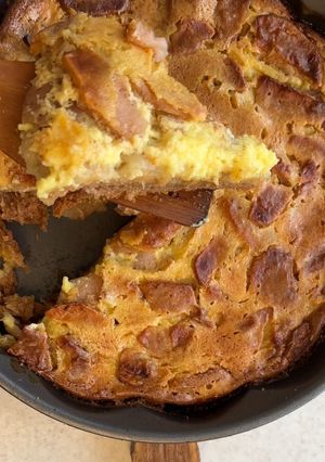 Бабусин пиріг з яблуками