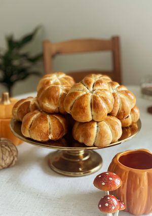 Булочки «гарбузики» міні-піцци