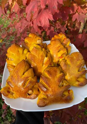 Булочки «Осінні листочки «