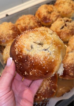 Булочки з крихтою або по модному зі штрейзелем