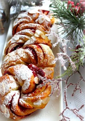 Булочки з журавлиною