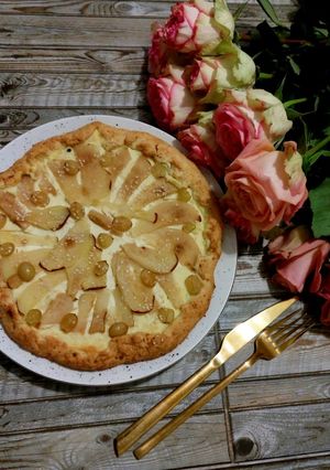 Галета з грушею та сиром