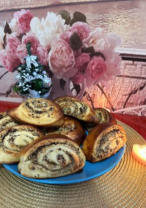 Булочки з горіхом