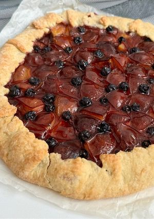 Галета зі сливами та лохиною