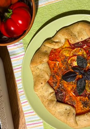 Галета з томатами