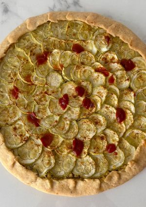 Галета з сиром та кабачками