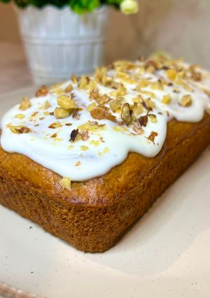 Гарбузовий кекс з горішками