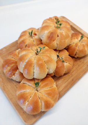 Закусочні булочки-гарбузики