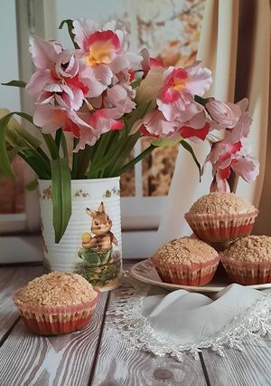 Кекси зі штрейзелем на майонезі