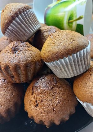 Кекси на кефірі з варенням