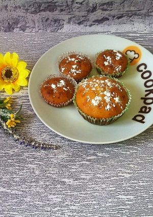 Кекси медові на молоці