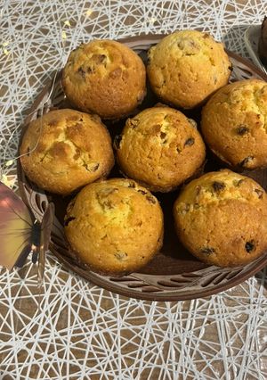 Кекси з родзинками