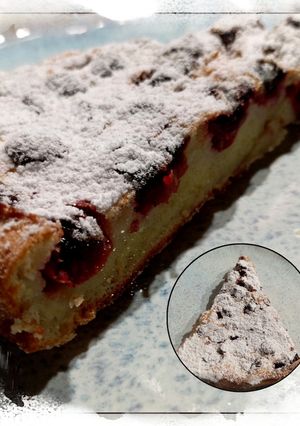 Клафуті з вишнею