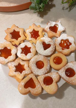 Крухкі тістечка з джемом