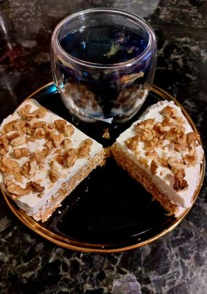 ПХ торт без випічки. Морквяний торт на сковороді