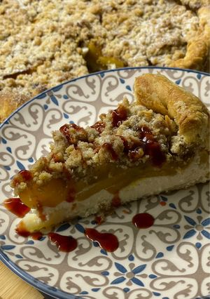 Пиріг персик - рікота